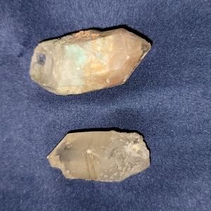 Ajolite in Quartz  set